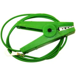 Agrifence Live Lead on Croc Clip Green