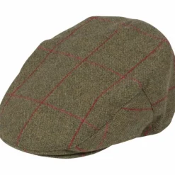 Alan Paine Combrook Tweed Waterproof Flat Cap