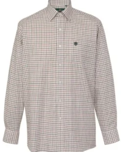 Alan Paine Ilkley Men's Shirt Longer Length Shooting Fit