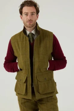 Alan Paine Men's Rutland Tweed Waistcoat
