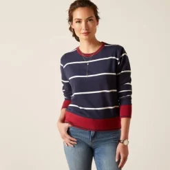 Ariat Womens Tedstock Sweatshirt SS"4