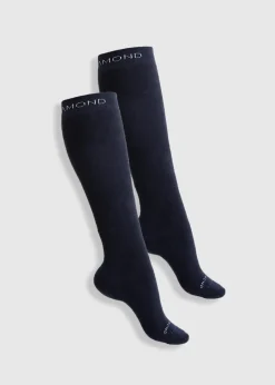 Aztec Diamond Pressure Padded Sock Twin Pack