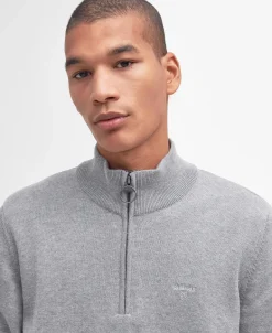 Barbour Cotton Half Zip Jumper SS24