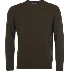 Barbour Essential Lambs Wool Crew Neck Jumper