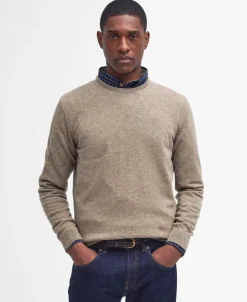 Barbour Essential Lambs Wool Crew Neck Jumper
