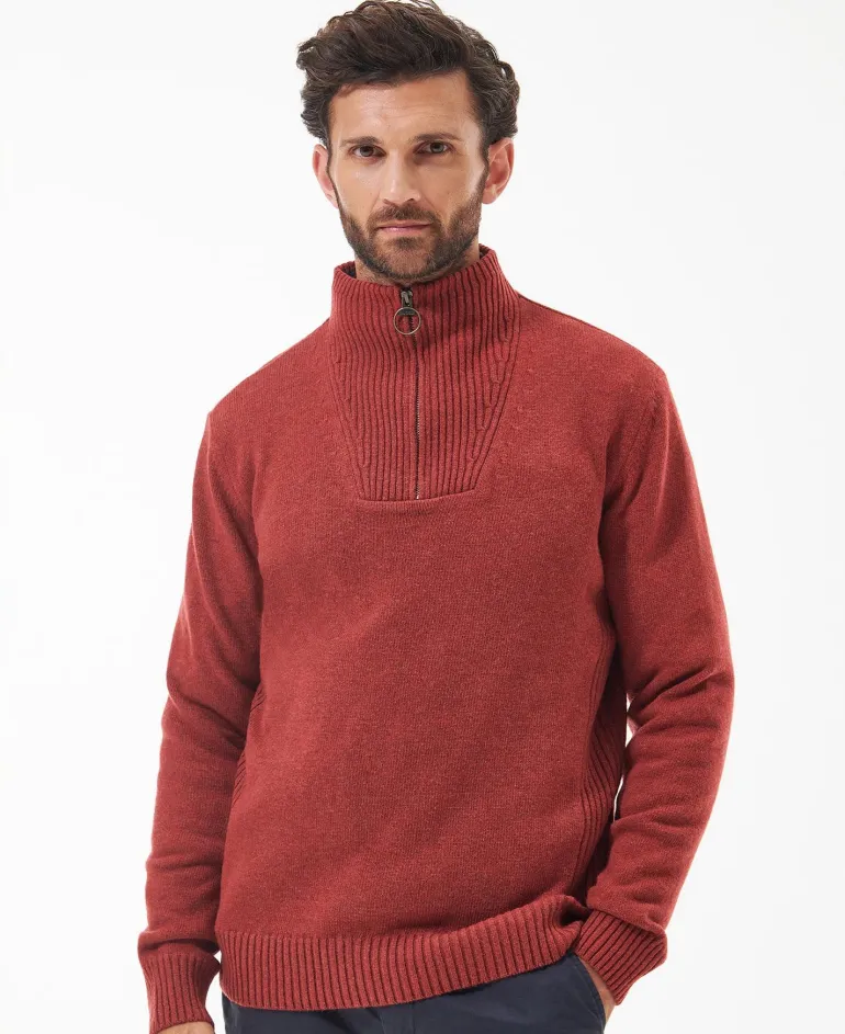 Barbour Men's Nelson Essential Half-Zip Sweater