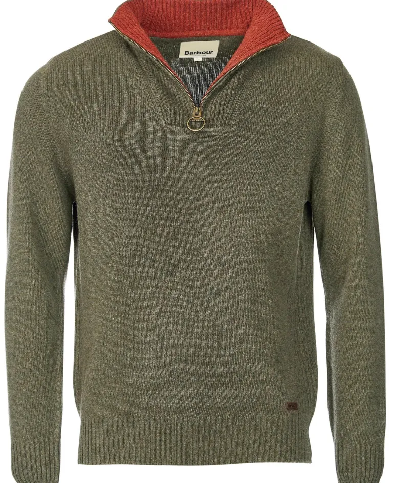 Barbour Men's Nelson Essential Half-Zip Sweater