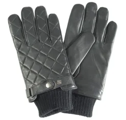 Barbour Men's Quilted Leather Gloves