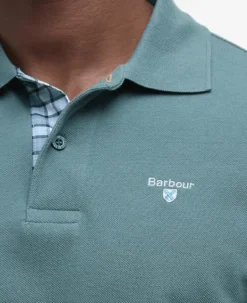Barbour Men's Tartan Pique Polo