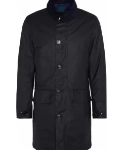 Barbour Mens Waxed Mac