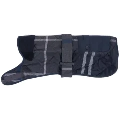 Barbour Quilted Tartan Dog Coat with Pocket