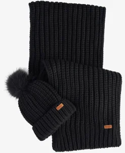 Barbour Saltburn Beanie & Scarf Gift Set