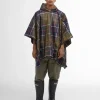 Barbour Tartan Showerproof Poncho