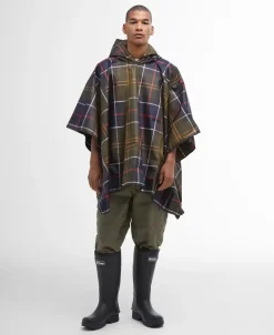 Barbour Tartan Showerproof Poncho