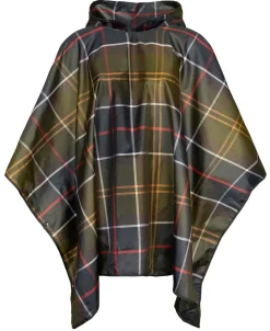 Barbour Tartan Showerproof Poncho