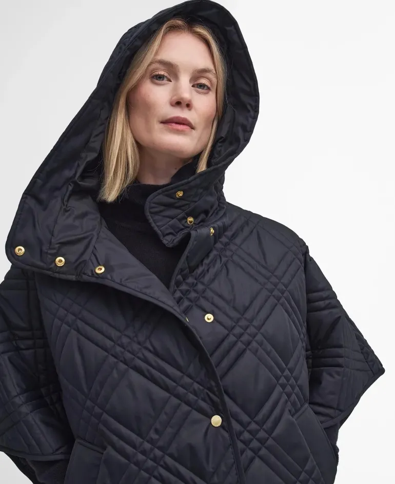 Barbour Women's Astor Quilted Cape