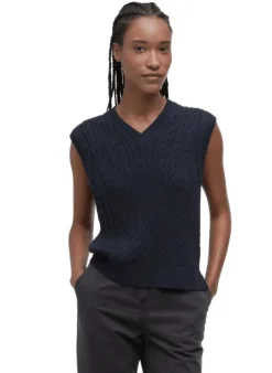 Barbour Women's Barbour Hartland Sleeveless Knitted Jumper SS25