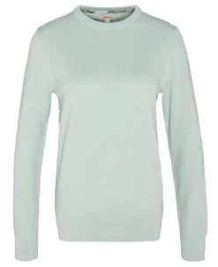Barbour Women's Lavender Crew Neck Jumper