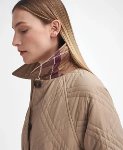 Barbour Women's Mariah Quilted Trench Coat