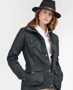 Barbour Women's Winter Defence Wax Jacket