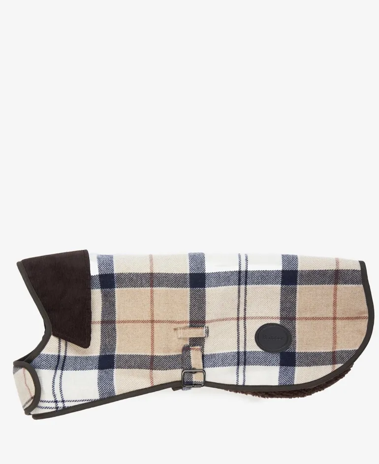 Barbour Wool Touch Dog Coat - Rosewood Tartan