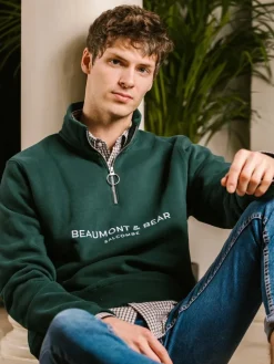 Beaumont & Bear Unisex Kingswear Quarter Zip