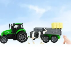 Breyer Farms Tractor & Tag-A-Long Wagon