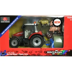 Britains Massey Ferguson 5612 Tractor Set