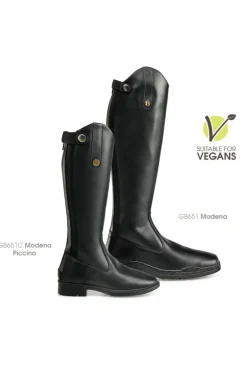 Brogini Adults Modena Vegan Leather Riding Boots