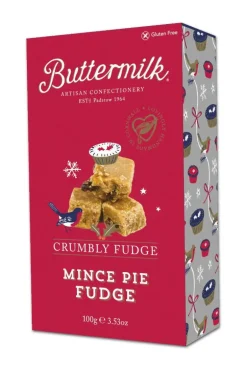 Buttermilk Artisan Confectionary Mince Pie Crumbly Fudge