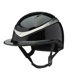 Charles Owen Halo Riding Helmet - Black Gloss