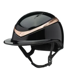 Charles Owen Halo Riding Helmet - Black Gloss