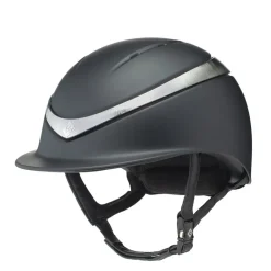 Charles Owen Halo Riding Helmet - Black Matte Standard