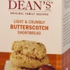 Dean's Butterscotch Shortbread 160g