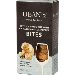 Dean's Extra Mature Cheddar & Cracked Black Pepper Bites