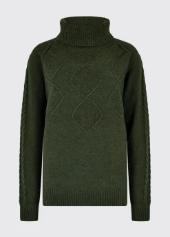 Dubarry Women's Belleek Chunky Roll Neck Sweater