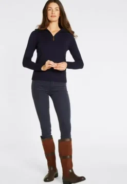 Dubarry Women's Rosmead Zip Neck Jumper
