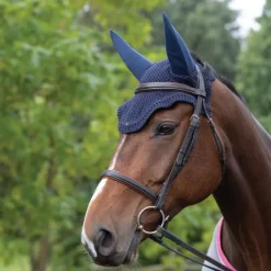 Equetech Horse Soundless Ear Net Hood