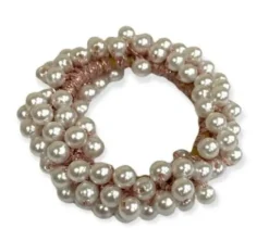 Equetech Pearl Beaded Scrunchie