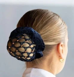 Equetech Rose Gold Bun Net
