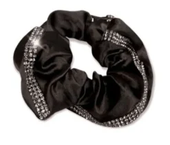 Equetech Satin Deluxe Crystal Hair Scrunchie