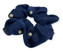 Equetech Satin Pearl Hair Scrunchie