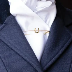 Equetech Traditional Horseshoe Stock Pin