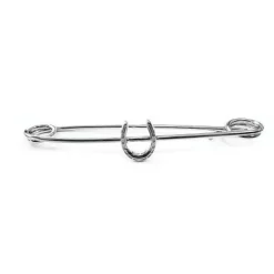 Equetech Traditional Horseshoe Stock Pin