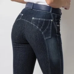 Equetech Womens Denim Grip Breeches