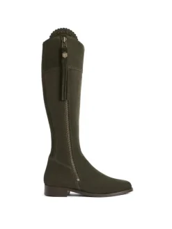 Fairfax & Favor Suede Regina Regular Fit AW24