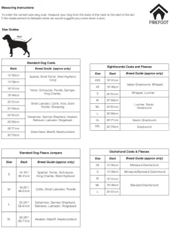 FireFoot Outdoor Dog Coat