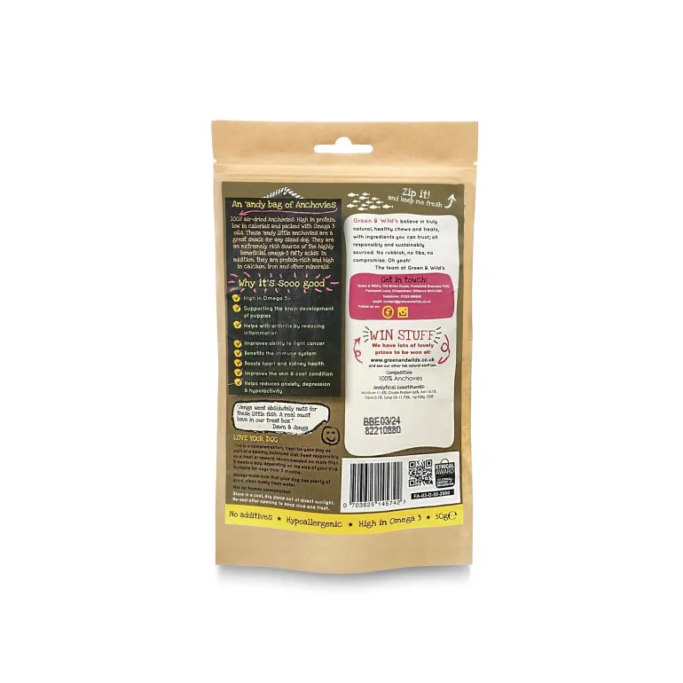 Green & Wild's An 'Andy Bag Of Anchovies