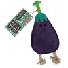 Green & Wild's Austin the Aubergine Eco Dog Toy