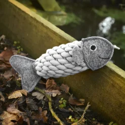 Green & Wild's Roger the Ropefish Eco Dog Toy